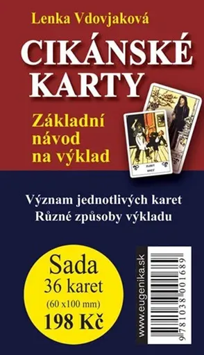Cikánské karty: Základní návod na výklad + sada 36 karet (9781038001689)