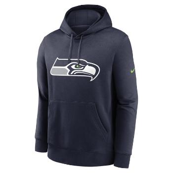 Nike Men's NFL Seattle Seahawks Nike Club Fleece Pullover Hoodie navy