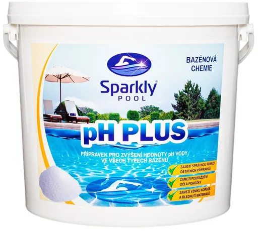Sparkly POOL pH plus 5 kg