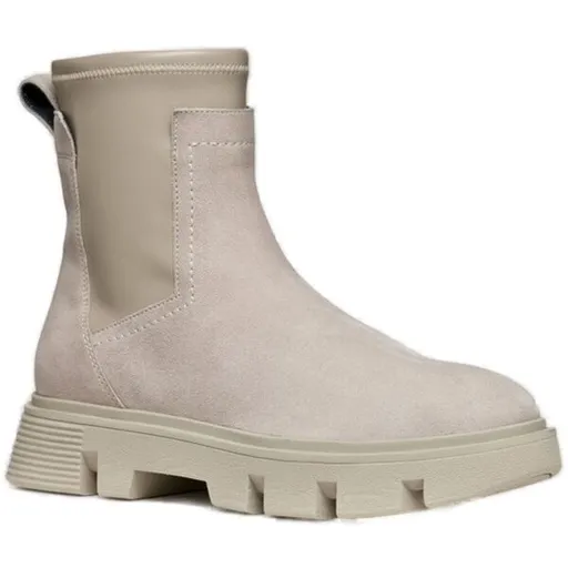 Geox D VILDE Dámská zimní obuv, béžová, velikost