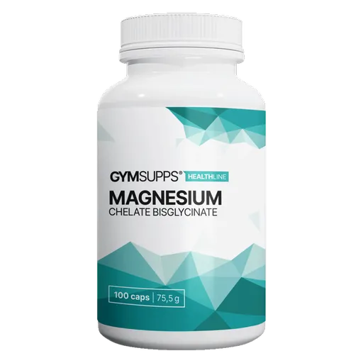 Gymsupps Magnesium Chelate Bisglycinate - 100 kapslí