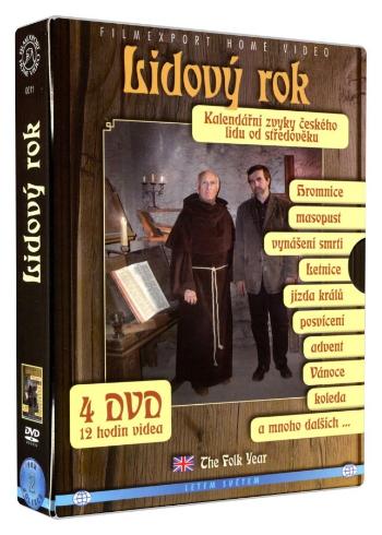 Lidový rok - Kalendářní zvyky českého lidu od středověku (4 DVD)