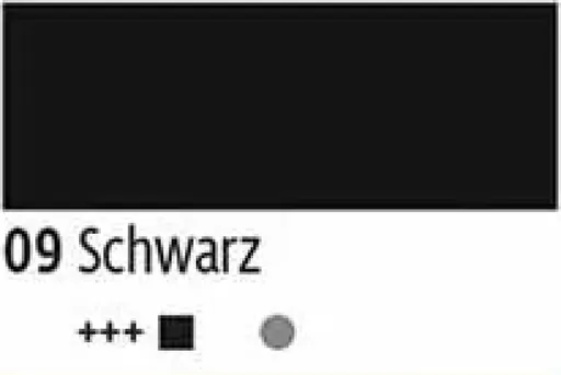 Akrylová barva Kreul Solo Goya 750ml – 09 Black