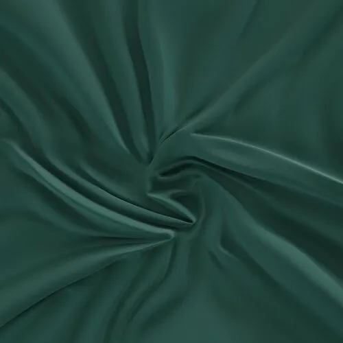 Kvalitex Saténové prostěradlo s gumou tmavě zelená, 140 x 200 cm