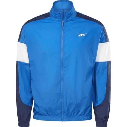 Reebok TRAIN WOVEN JACKET Pánská bunda, modrá, velikost XXL