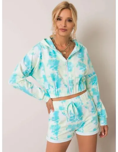 Dámský set Blanche RUE PARIS modro-žlutý