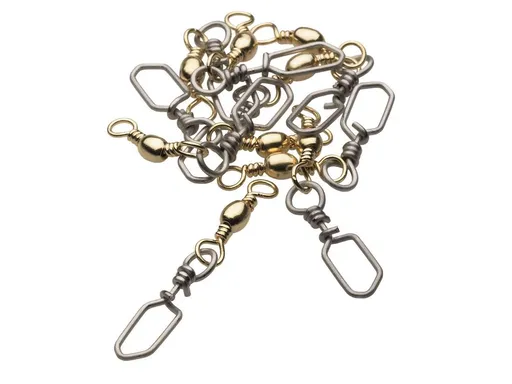 Kinetic Karabinka s obratlíkem Barrel Swivel w/Scandic Snap Brass,Kinetic Karabinka s obratlíkem Barrel Swivel w/Scandic Snap Brass