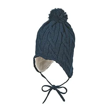 Sterntaler pletená modrá bambule 4701755 (HRAjkob0398nad)