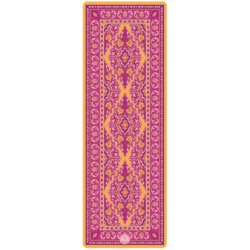 YOGGYS DESIGN YOGA MAT 3.5 MM ARABIAN NIGHTS Podložka na jógu designová, růžová, velikost