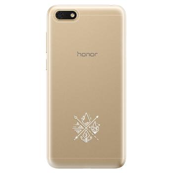 Odolné silikonové pouzdro iSaprio - čiré - Elements - Huawei Honor 7S