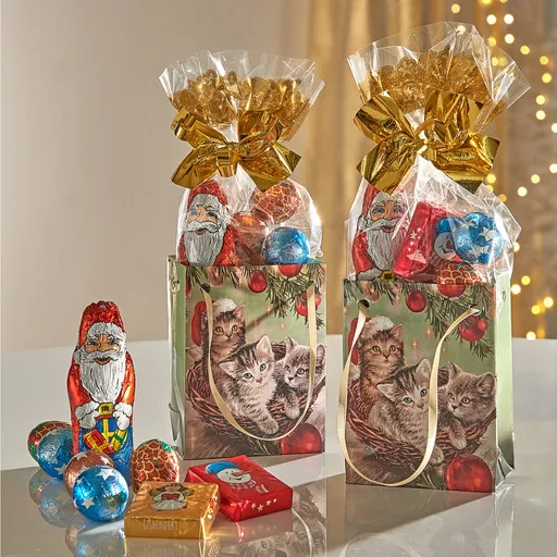 2 dárkové tašky s Mikulášem