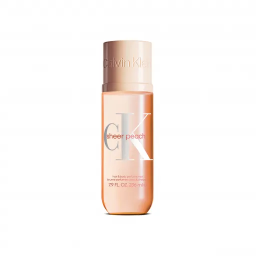 Calvin Klein Sheer Peach Unisex Hair & Body Perfume Mist  tělová mlha 236 ml