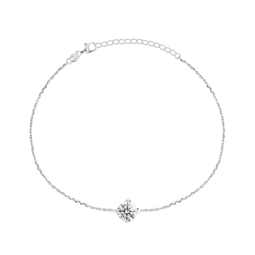 Brilio Silver Elegantní stříbrný náramek se zirkonem BRC23W