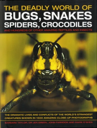 The Deadly World of Bugs, Snakes, Spiders, Crocodiles and Hundreds of Other Amazing Reptiles and Insects - John Farndon, Taylor Barbara, Dr Jen Green