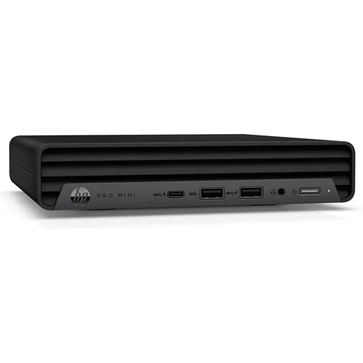 HP PC Pro Mini 400G9 i3-14100T, 1x8GB DDR5, 512GB M.2, Intel HD 2xDP+HDMI, WiFi 6+BT, usb kl. myš, 90W, FDOS, 3y onsite