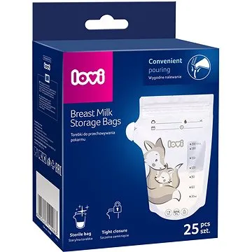 LOVI Buddy Bear sáčky na mléko 25 ks (5903407122083)