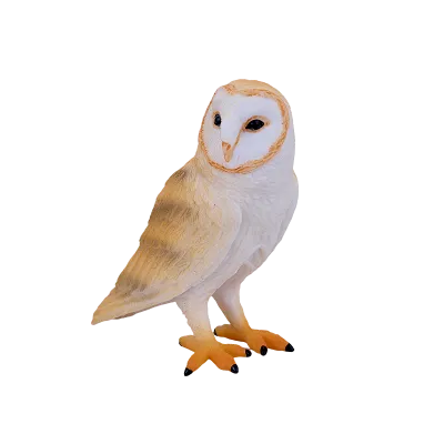 Sova pálená figurka