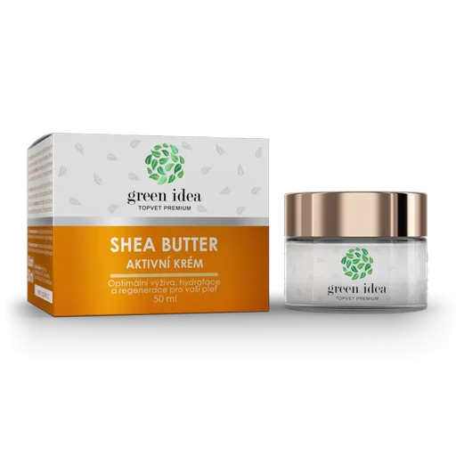Shea butter aktivní krém 50 ml - Green idea