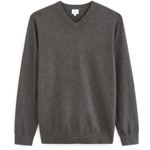 CELIO DECOTONV Pánský svetr, tmavě šedá, velikost
