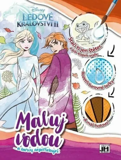 Maluj vodou - Ledové království