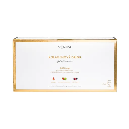 Venira Premium kolagenový drink mix příchutí 30 sáčků