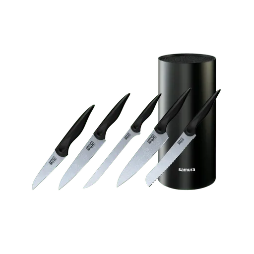 Samura MOJO Sada 5 nožů + stojan (SMJ-06B)