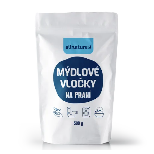 Allnature Mýdlové vločky na praní 500 g