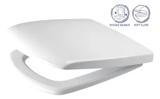 CERSANIT SEDÁTKO CARINA DUROPLAST SOFT-CLOSE ANTIBACTERIAL K98-0069