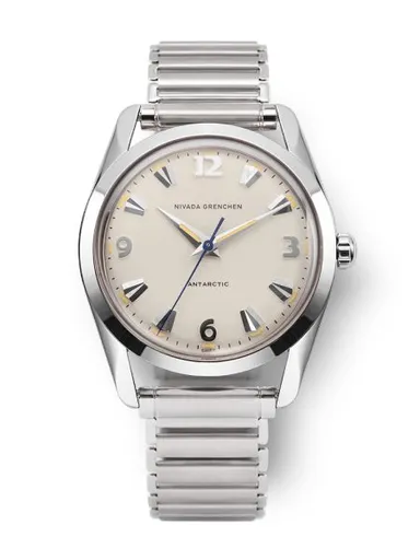 Nivada Grenchen Antarctic 35 mm Eggshell Beige - Forstner Bonklip