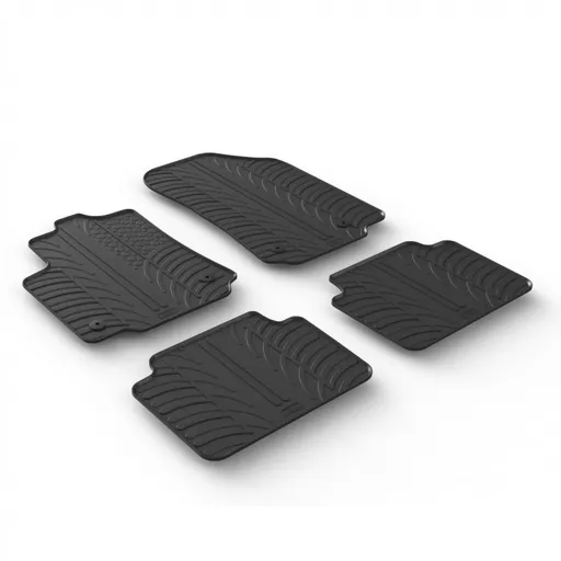 Gumové autokoberce Gledring Citroen C3 Aircross 2017-2024