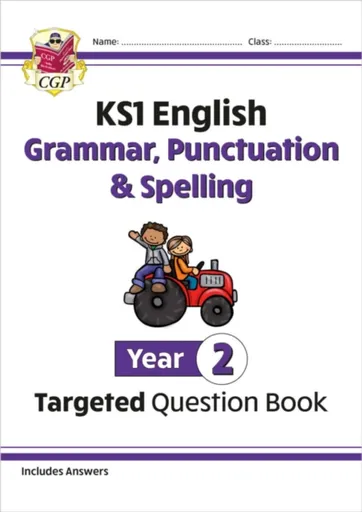 KS1 English Year 2 Grammar, Punctuation & Spelling Targeted Question Book (with Answers) - CGP Books