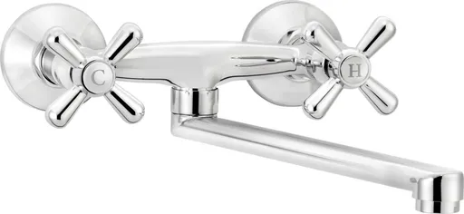 DEANTE Symetrio chrom Dřezová baterie, nástěnná BOS_080D