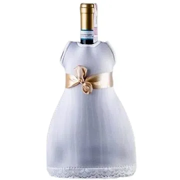 diVinto Lady bílé šaty na láhev (10664)