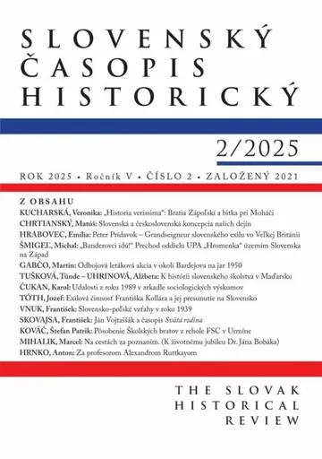 Slovenský časopis historický 2 / 2025