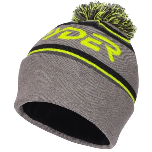 Spyder ICEBOX HAT Zimní kulich, tmavě šedá, velikost