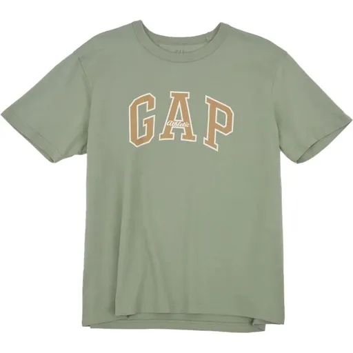 GAP ARCHIVE LOGO Pánské tričko, khaki, velikost