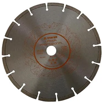 Kotouč diamantový segmentový LASER PROFESIONAL, O 180 x 22,2 x 7 mm, STAYER (3775.978)