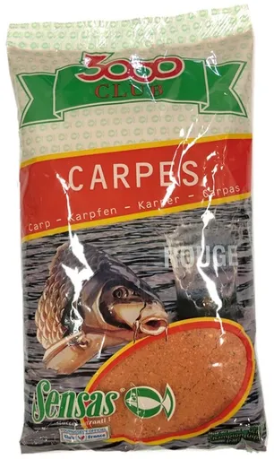 Sensas Krmítková směs 3000 Club 1kg - Carpes Rouge - Kapr červený,Sensas Krmítková směs 3000 Club 1kg - Carpes Rouge - Kapr červený