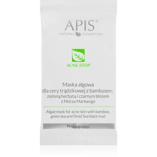 Apis Natural Cosmetics Acne-Stop Professional čisticí a zjemňující maska pro mastnou pleť se sklonem k akné 20 g