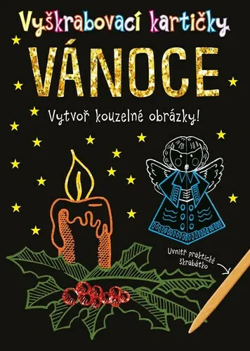 Vyškrabovací kartičky Vánoce
