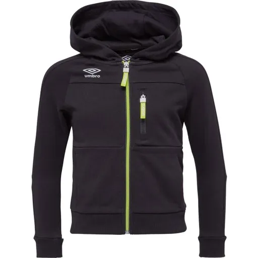 Umbro FLETCHER Chlapecká mikina, černá, velikost 116-122