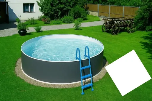 CF Náhradní bazénová fólie WHITE Ø 3,6 m x 1,1 m bílá