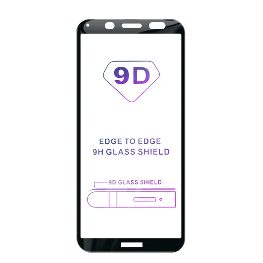 Tvrzené sklo iSaprio 9D BLACK pro Xiaomi Redmi 6A