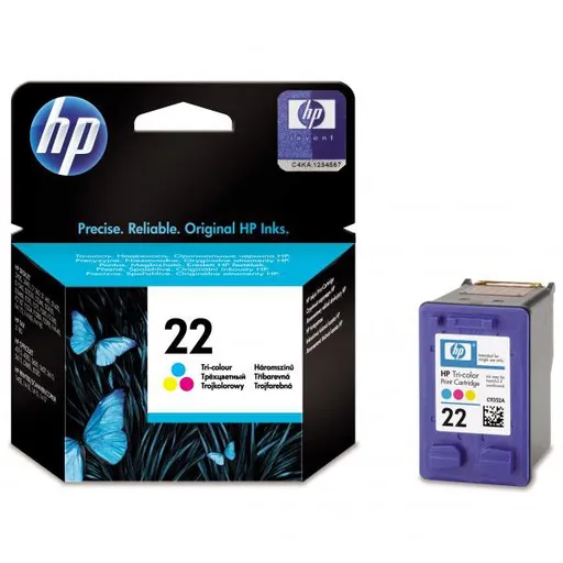 HP C9352AE - originální cartridge HP 22, barevná, 5ml