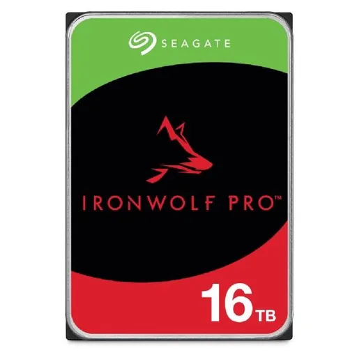 SEAGATE HDD 16TB IRONWOLF PRO (NAS), 3.5