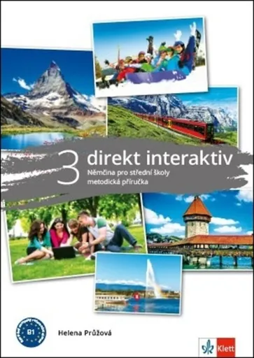 Direkt int. 3 (B1) – met. příručka s DVD + kód - Helena Průžová