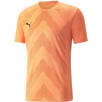 Puma TEAMGLORY JERSEY TEE Pánské fotbalové triko, oranžová, velikost