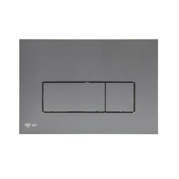 Ovládacie tlačidlo SAT plast gun metal mat SATATGM-M