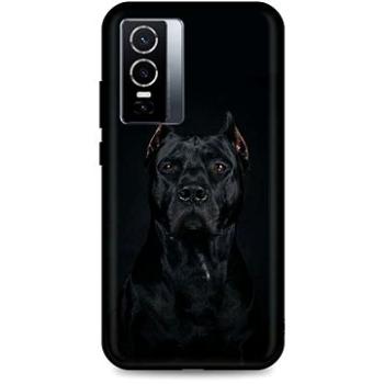 TopQ Kryt Vivo Y76 5G silikon Dark Pitbull 72656 (Sun-72656)