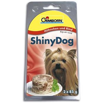 GimDog Shiny Dog kuře hovězí 2 × 85 g (4002064904535)